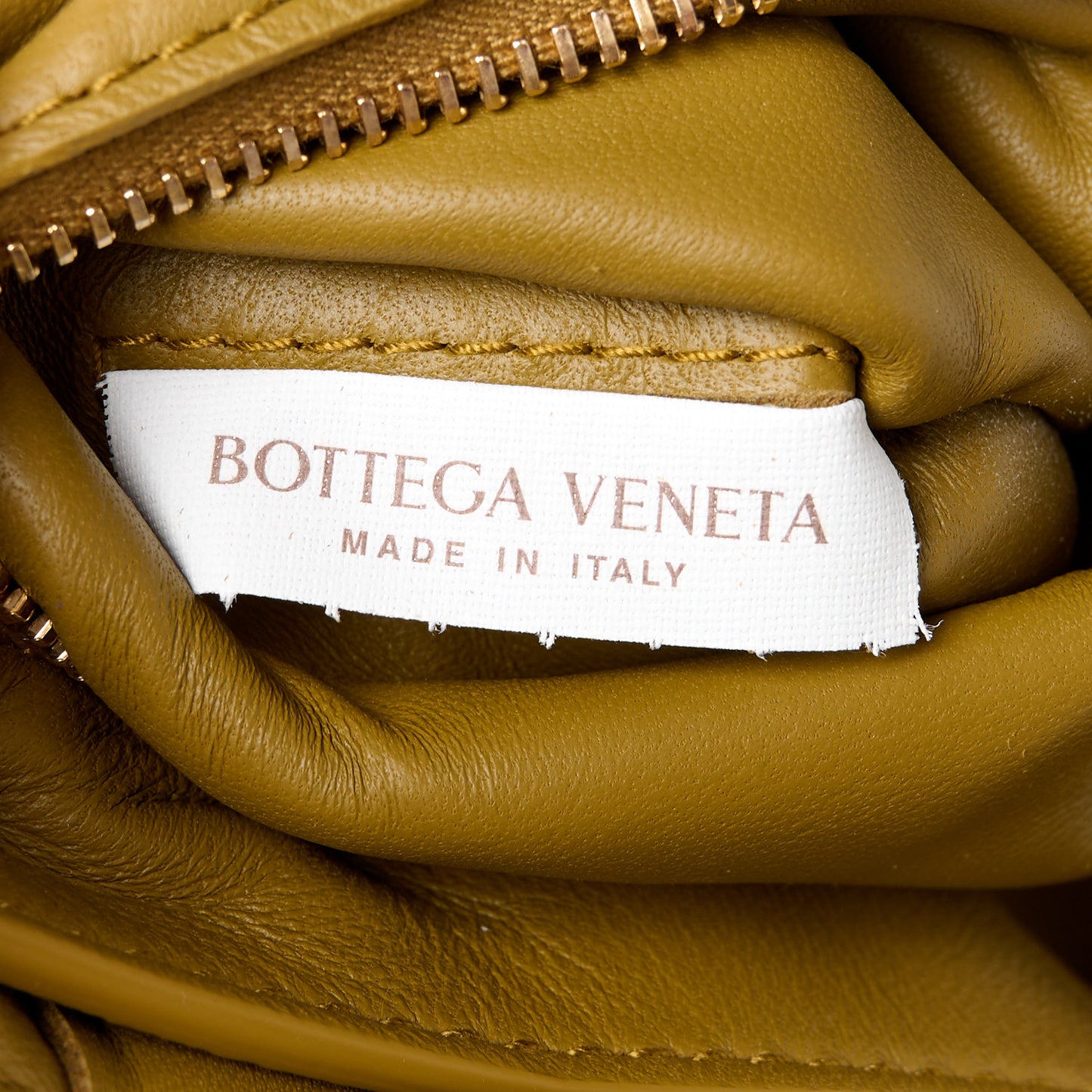 Nappa Maxi Intreccio Padded Cassette Crossbody Bag Acorn