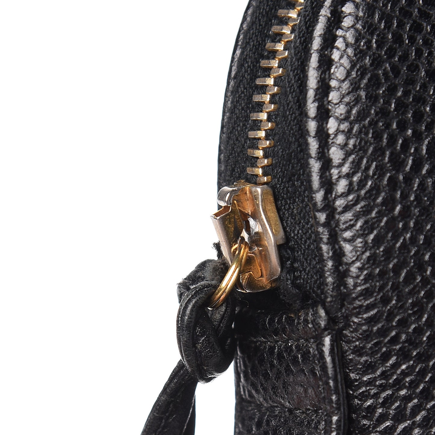 Caviar Large CC Shoulder Bag Black