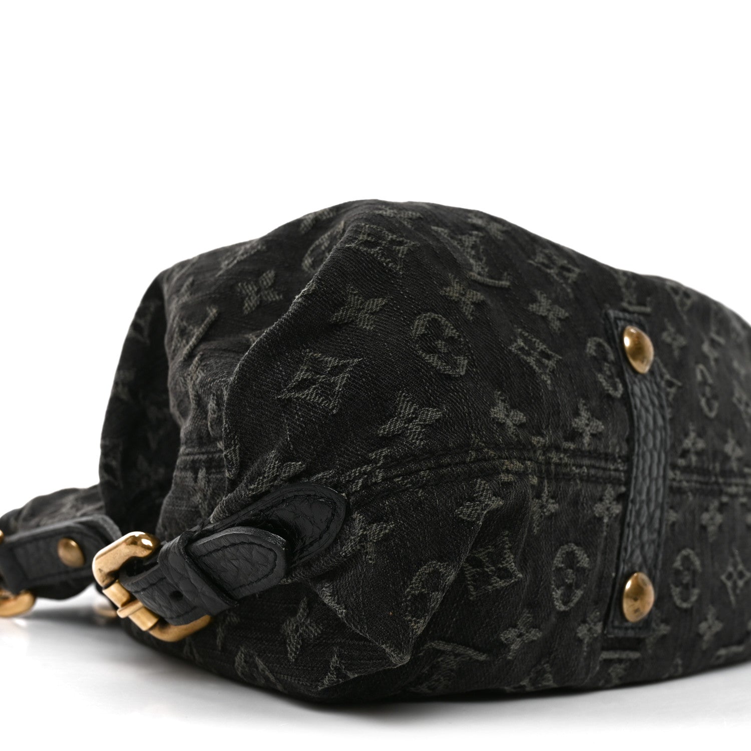 Louis Vuitton Denim Neo Cabby MM Black 8 of 10