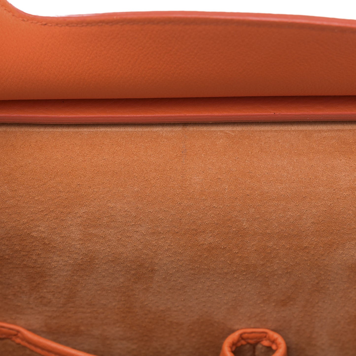 Calfskin Large Heroine Orange