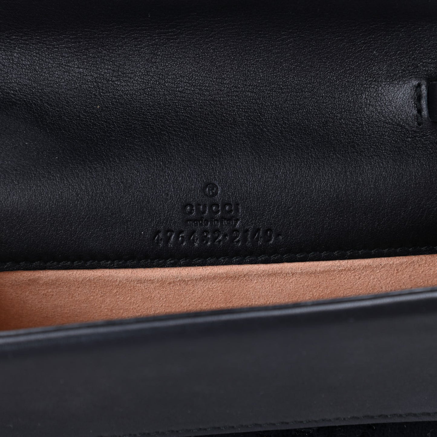 Velvet GG Monogram Super Mini Dionysus Shoulder Bag Black