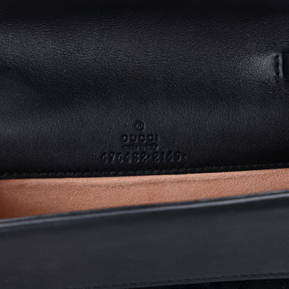 Gucci Velvet GG Monogram Super Mini Dionysus Shoulder Bag Black 6 of 8