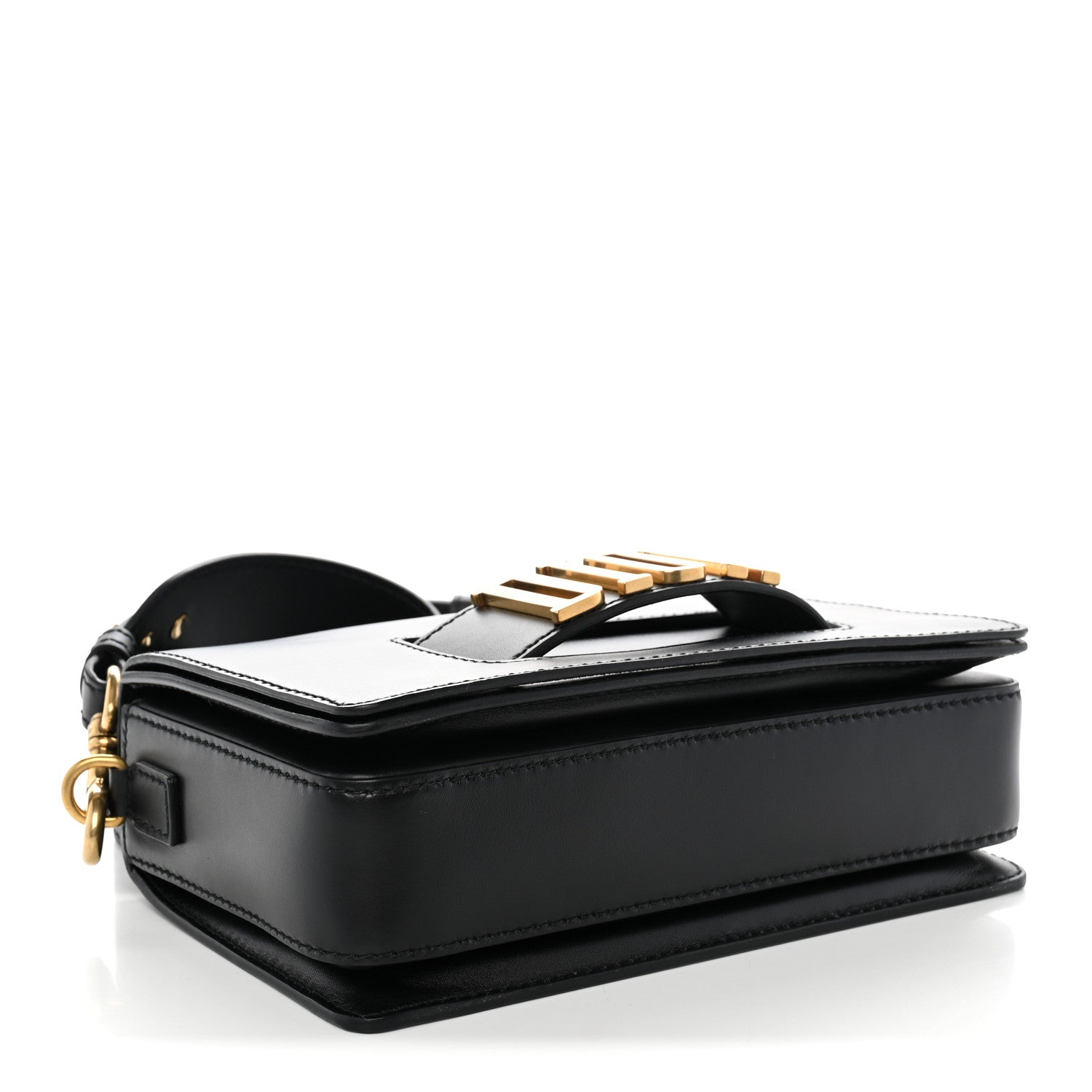 Christian Dior Smooth Calfskin Dio(r)evolution Flap Bag Black 4 of 10