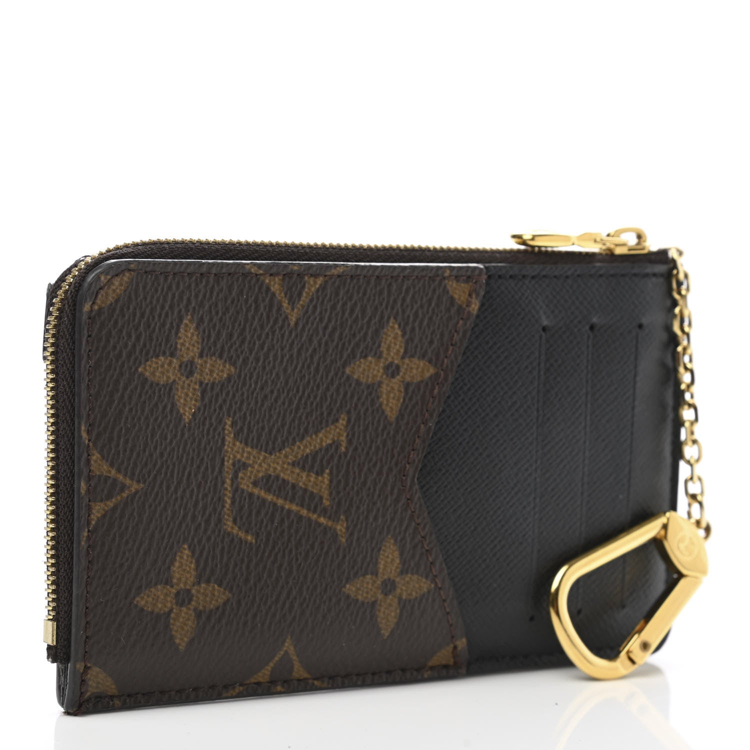 Louis Vuitton Monogram Recto Verso Card Holder Black 3 of 8