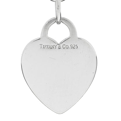 Tiffany Sterling Silver Heart Tag Charm Bracelet 3 of 3