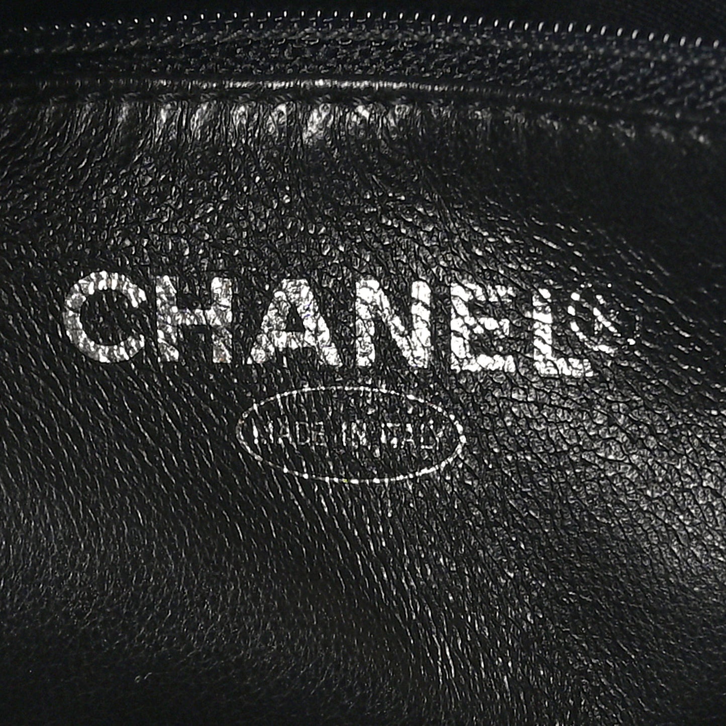 Caviar Quilted Medallion Tote Black