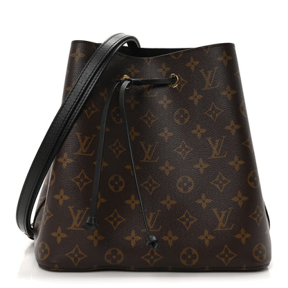 Louis Vuitton Monogram Neonoe MM Black 1 of 10