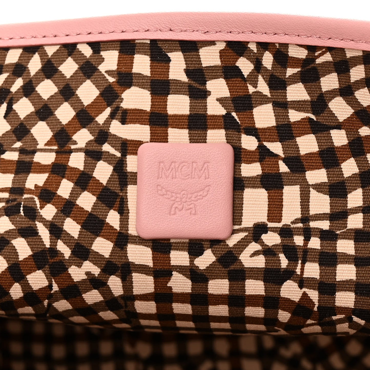 Visetos Medium Liz Reversible Shopper Tote Powder Pink