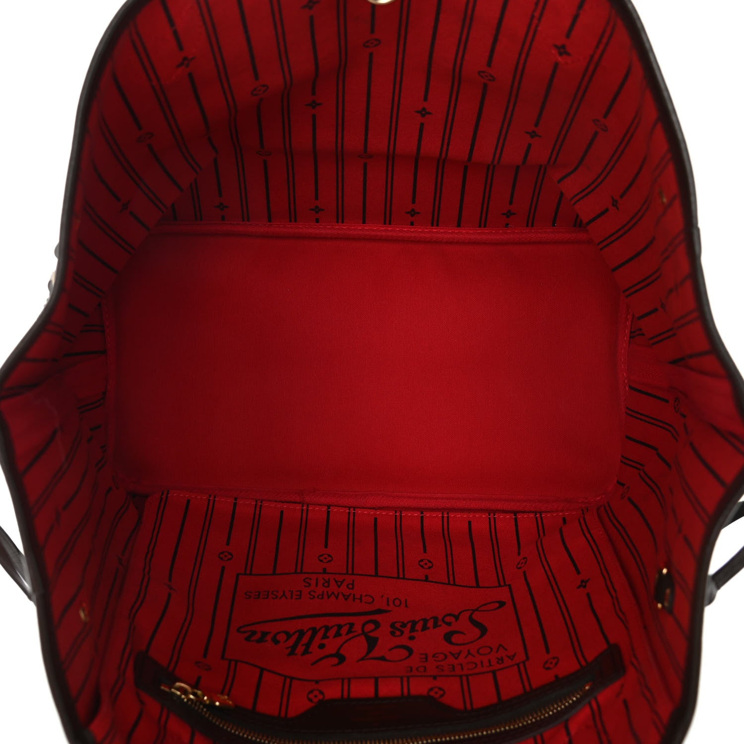 Louis Vuitton Damier Ebene Neverfull MM 4 of 9