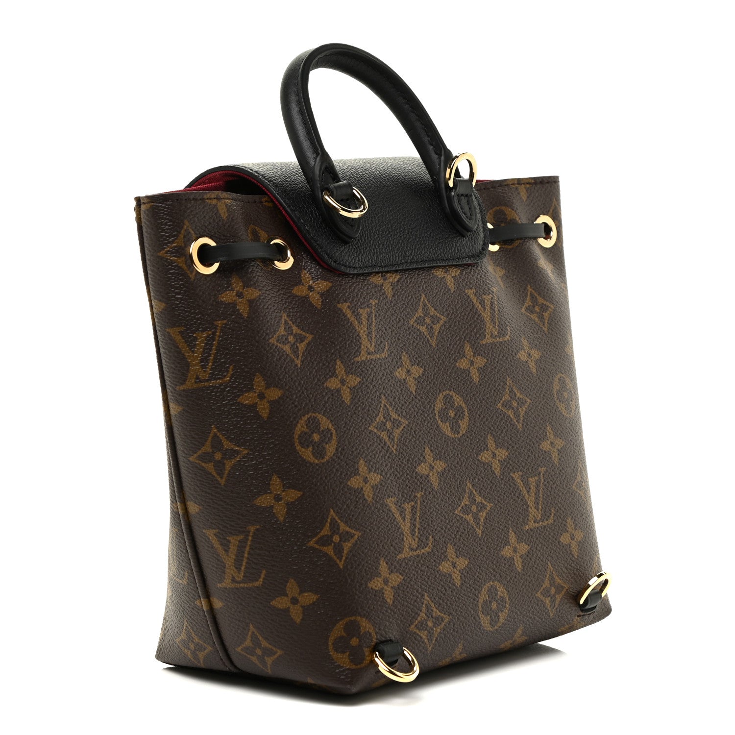 Louis Vuitton Monogram BB Montsouris NM Backpack Black 3 of 10