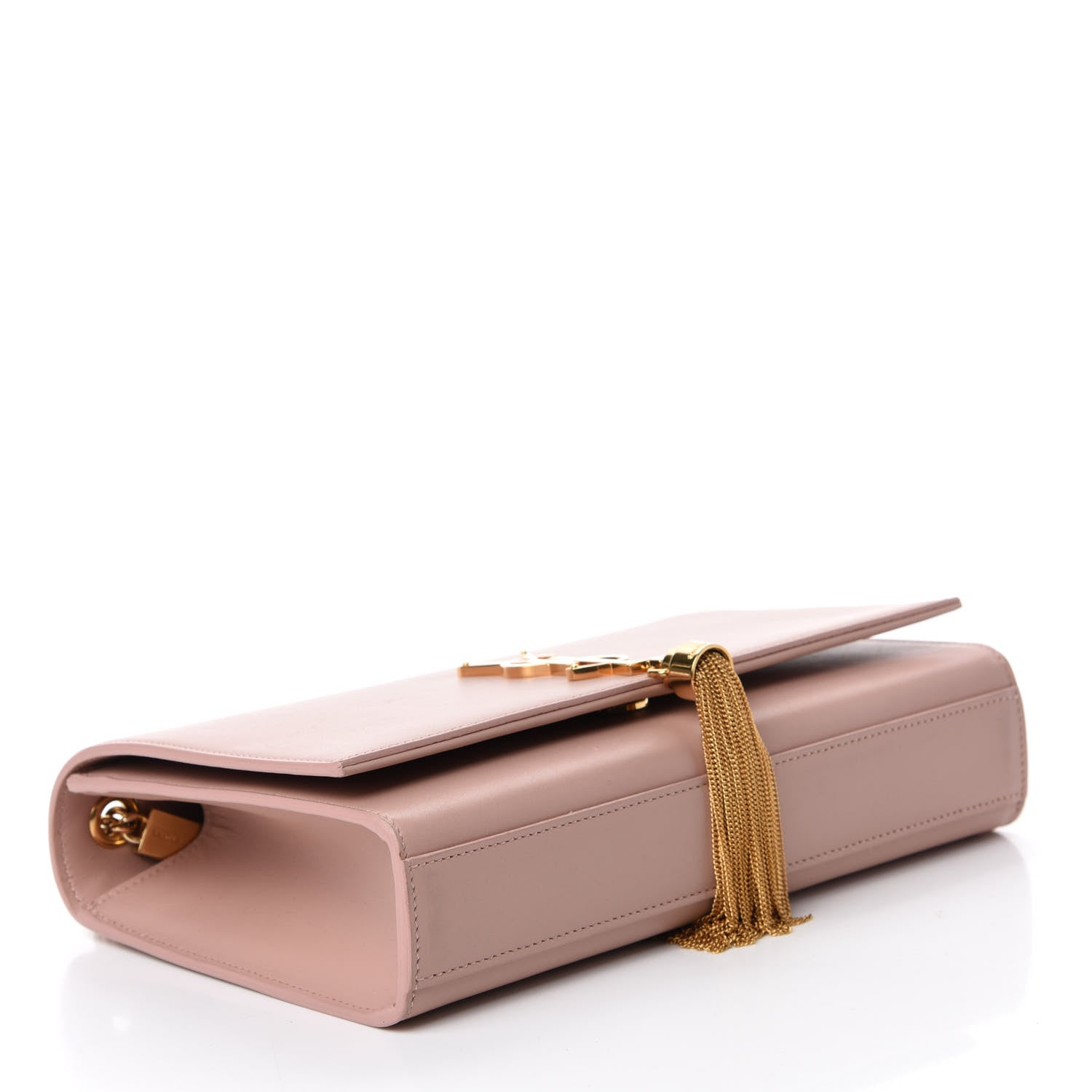 Saint Laurent Smooth Calfskin Medium Classic Monogram Kate Tassel Satchel Pink 4 of 10