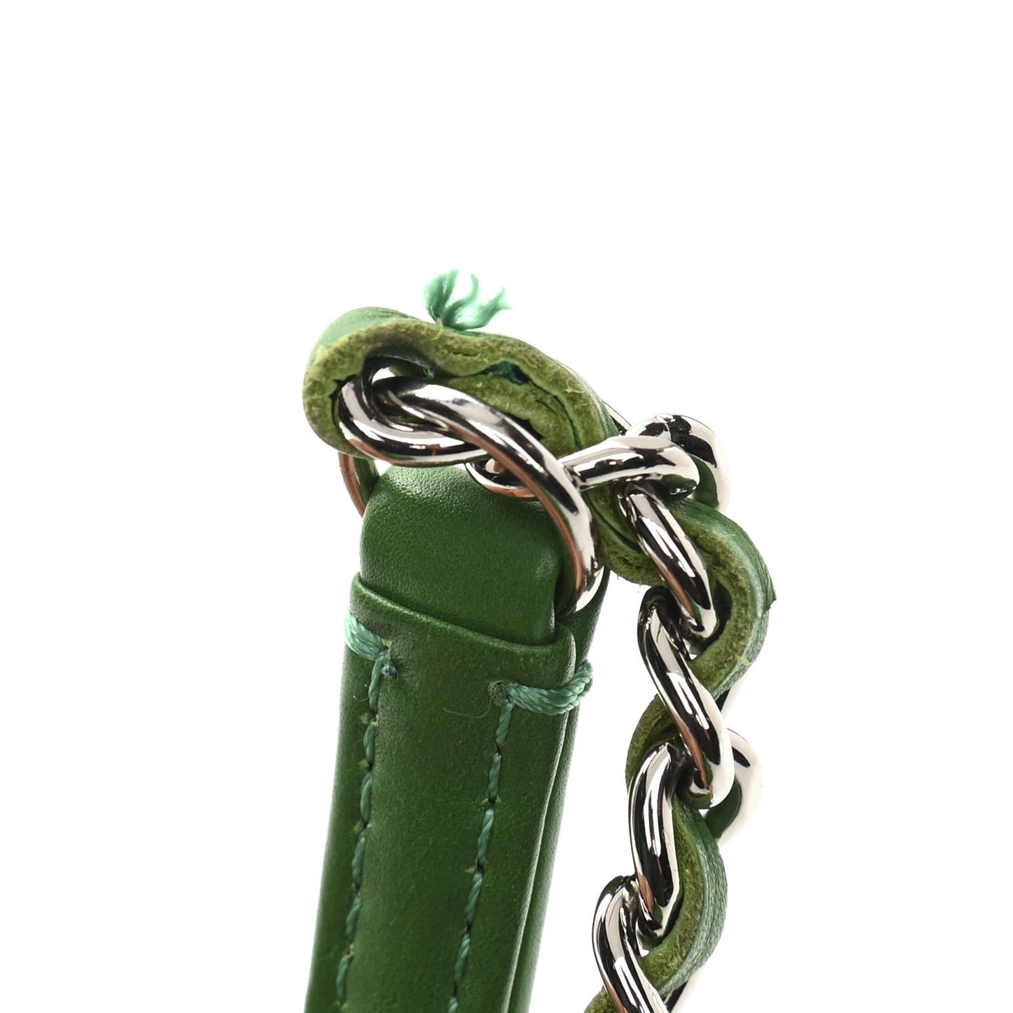 Calfskin Quilted Small Tender Touch Flap Bag Green