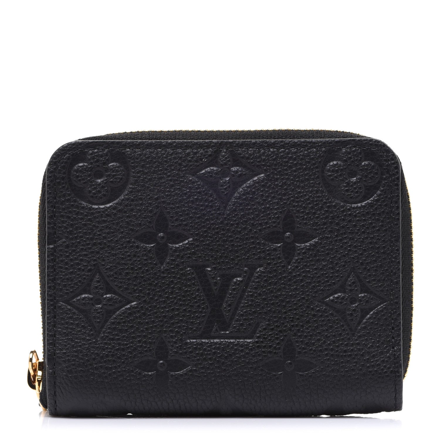 Louis Vuitton Empreinte Zippy Coin Purse Black 1 of 8