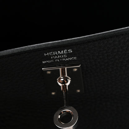 Hermes Togo Kelly Retourne 25 Black 6 of 10
