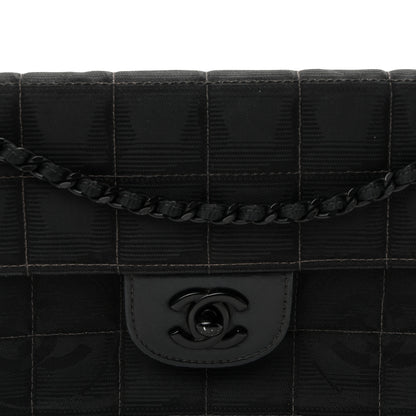 Chanel Nylon Travel East West Flap Black 14 of 21