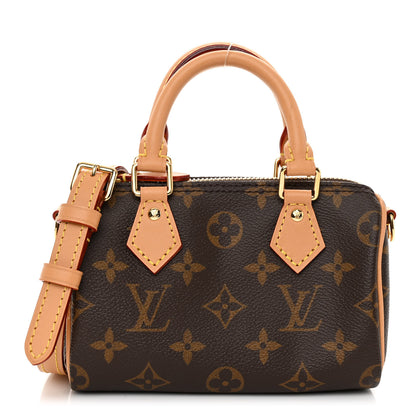 Louis Vuitton Monogram Nano Speedy Bandouliere 1 of 11