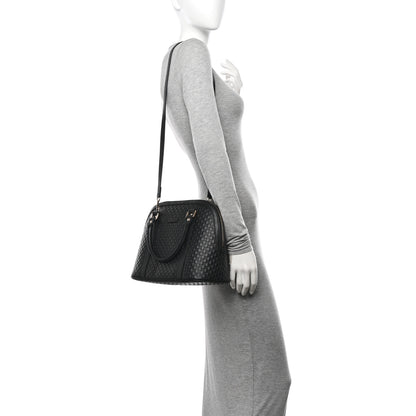 Gucci Microguccissima Medium Dome Bag Black 2 of 11