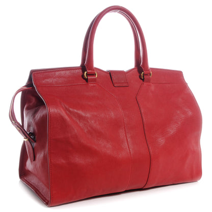 Saint Laurent Sheepskin Large Cabas ChYc Red 3 of 7