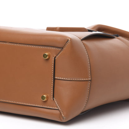 Bottega Veneta French Calfskin Maxi Intrecciato Large Arco Wood 10 of 11
