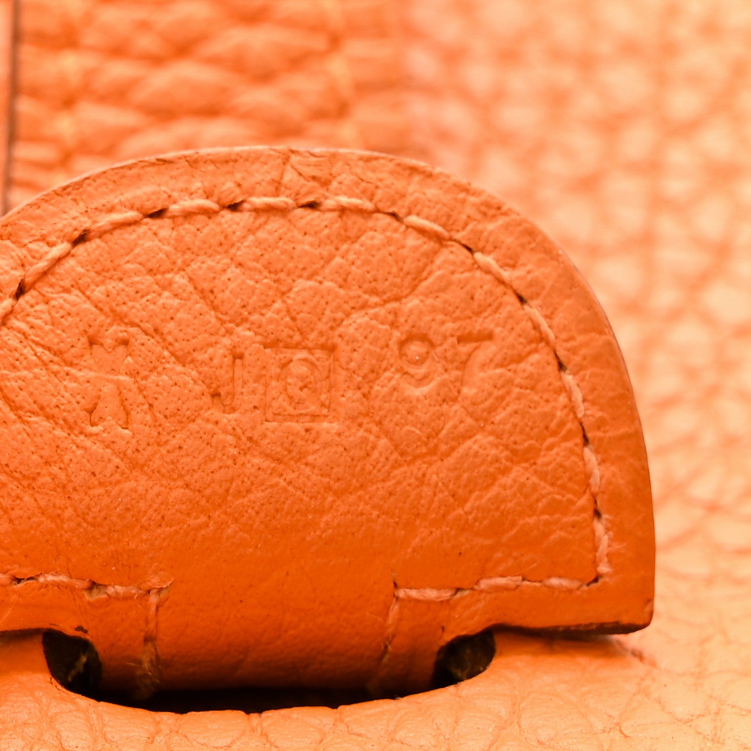 Hermes Taurillon Clemence Evelyne III PM Orange 7 of 12