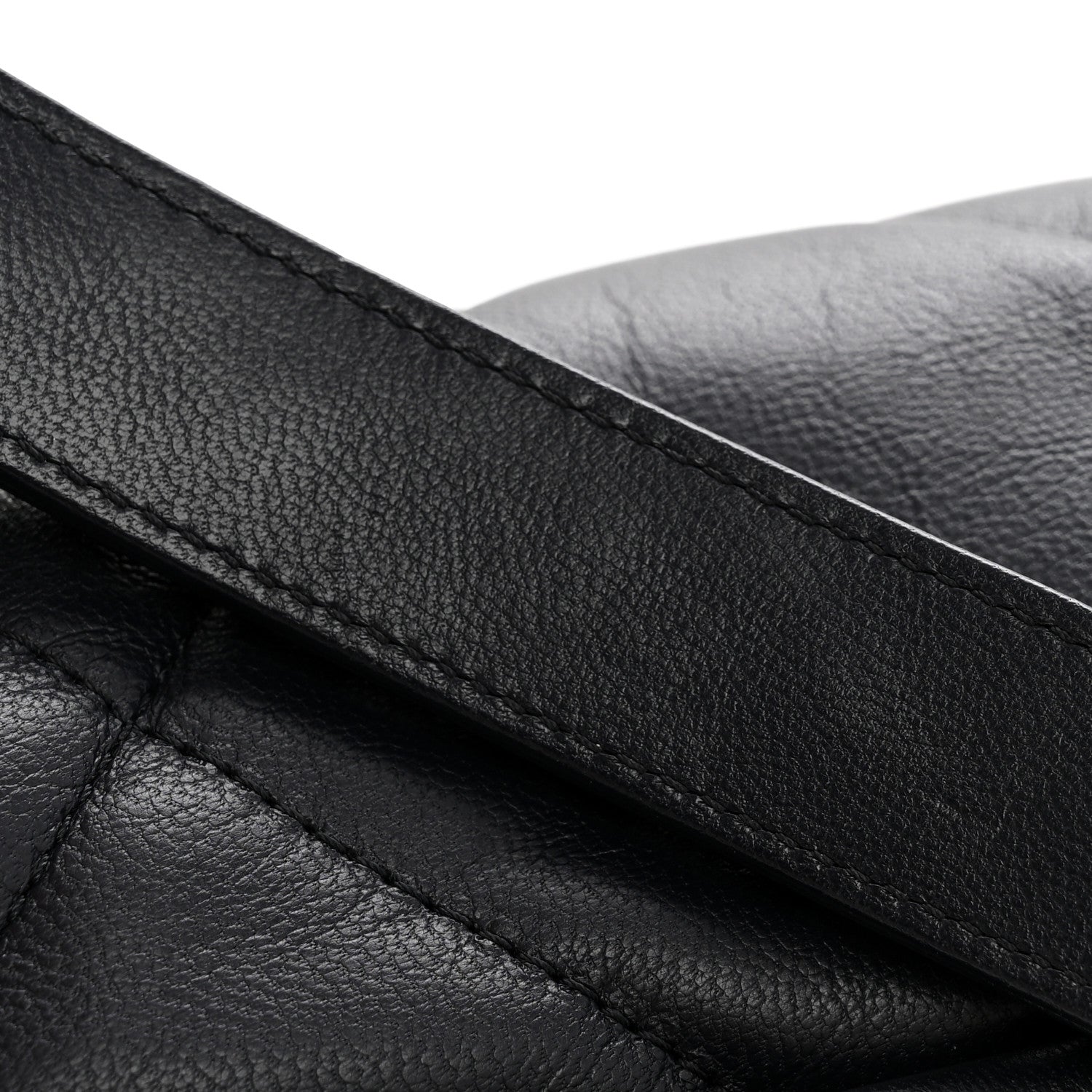 Chanel Goatskin Quilted Medium Chanel 19 Flap Navy Blue 14 of 15