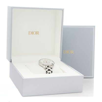 Christian Dior Stainless Steel Diamond Mother of Pearl 36mm Dior VIII Montaigne Automatic Watch 5 of 5