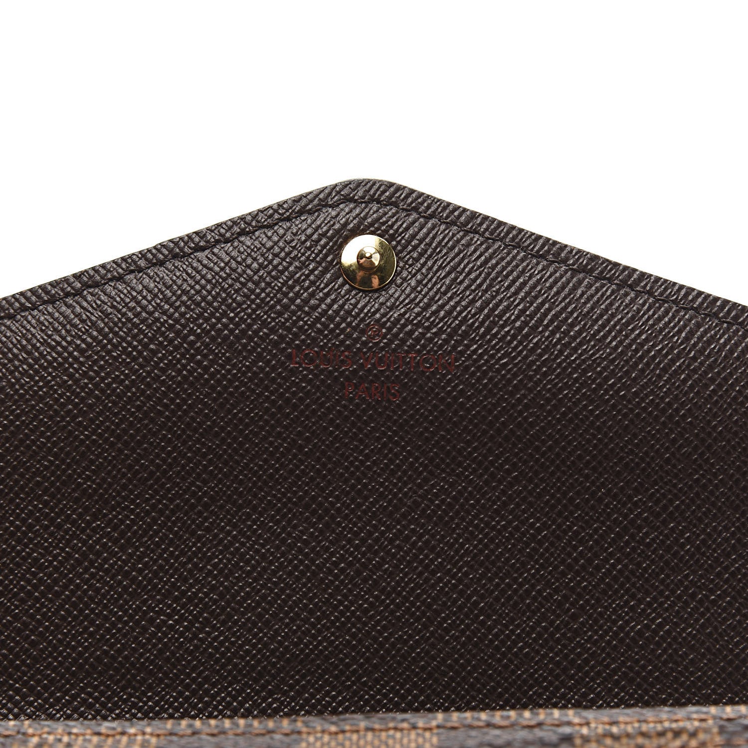 Louis Vuitton Damier Ebene Sarah Wallet NM 6 of 7