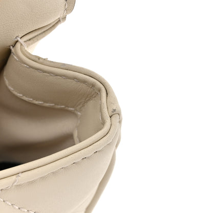 Gucci Calfskin Quilted Small Deco Shoulder Bag Mystic White 13 of 14