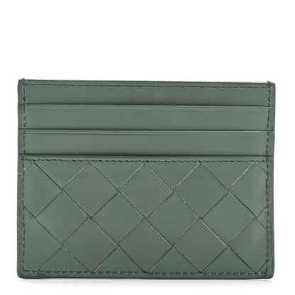 Bottega Veneta Nappa Intrecciato Card Holder Aloe 1 of 8