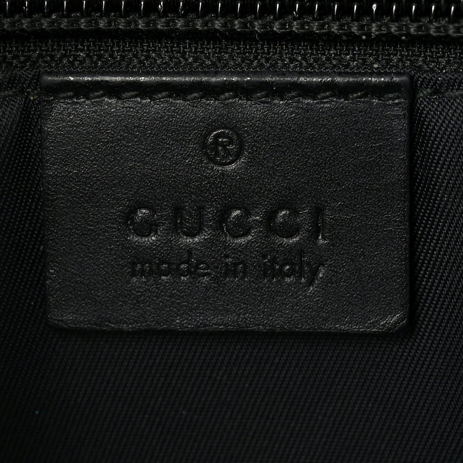 Gucci GG Supreme Monogram Web Messenger Bag Black 6 of 11