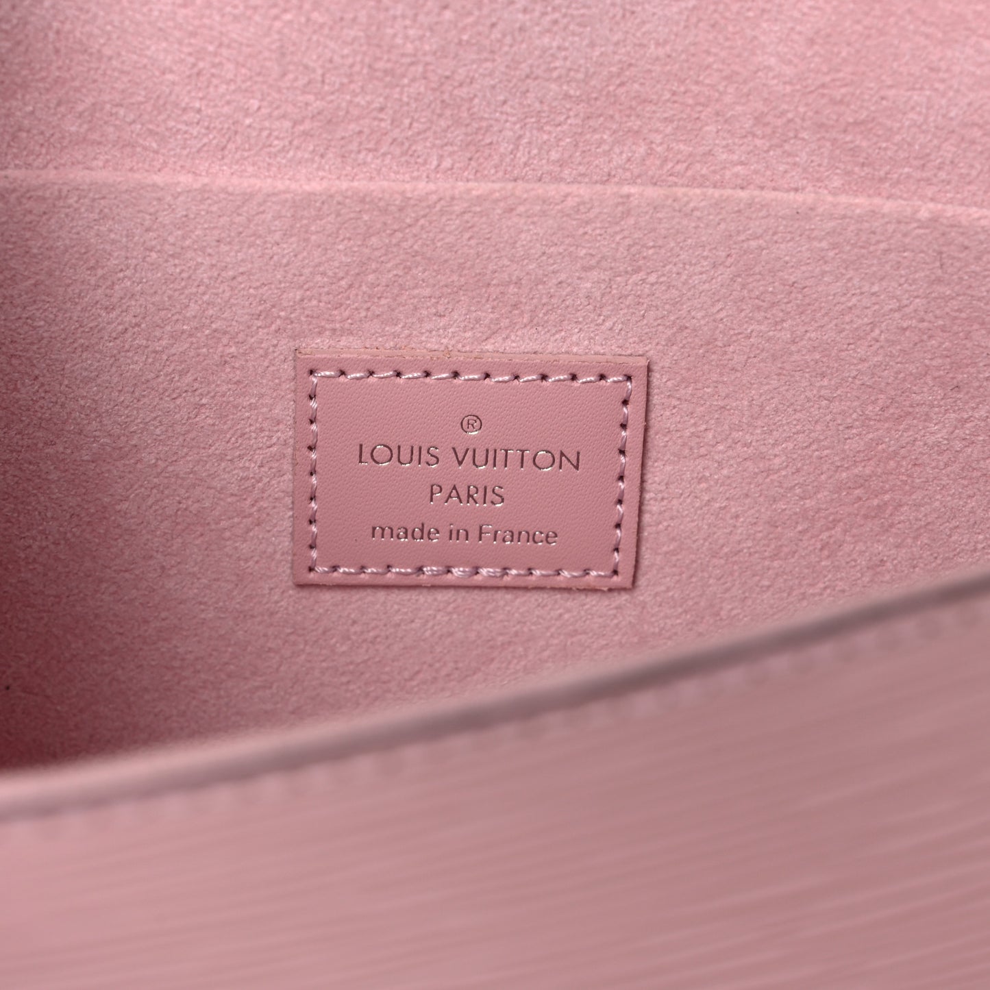 Epi Pochette Felicie Rose Ballerine