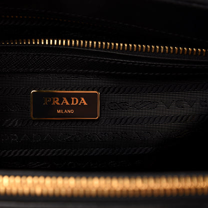 Prada Saffiano Small Galleria Double Zip Tote Black 8 of 10
