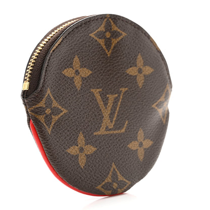 Louis Vuitton Monogram 2020 Christmas Animation Bumper Cars Round Coin Purse Coquelicot 3 of 8