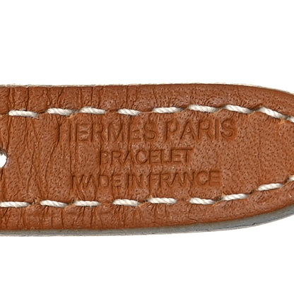 Hermes Swift 42 mm Apple Watch Double Tour Strap Craie 5 of 6