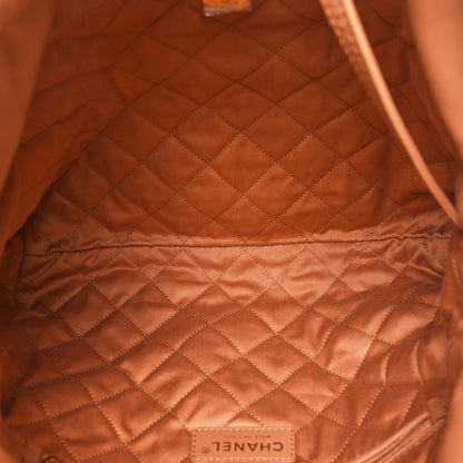 Chanel Shiny Calfskin Quilted Small Chanel 22 Beige 6 of 11