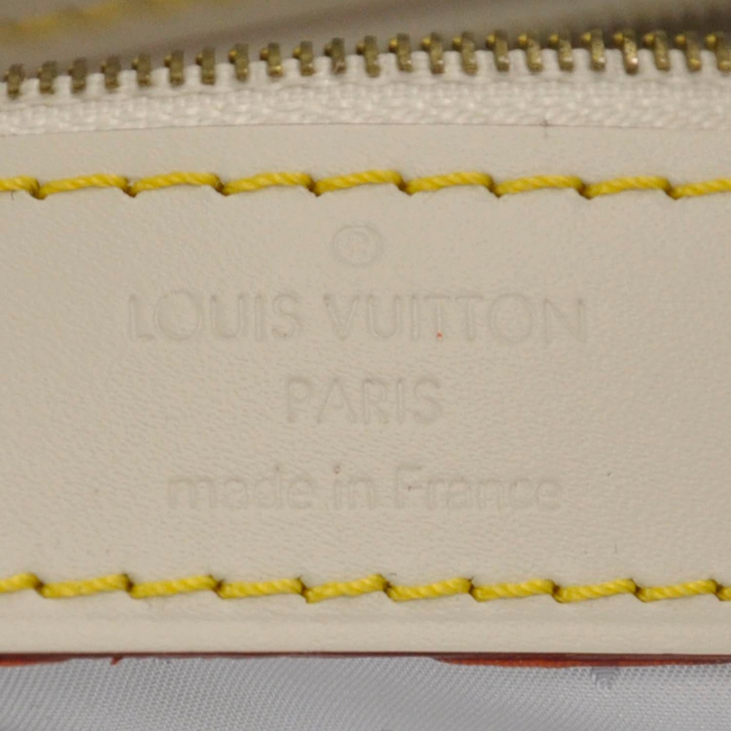 Louis Vuitton Suhali Lockit MM White 7 of 8
