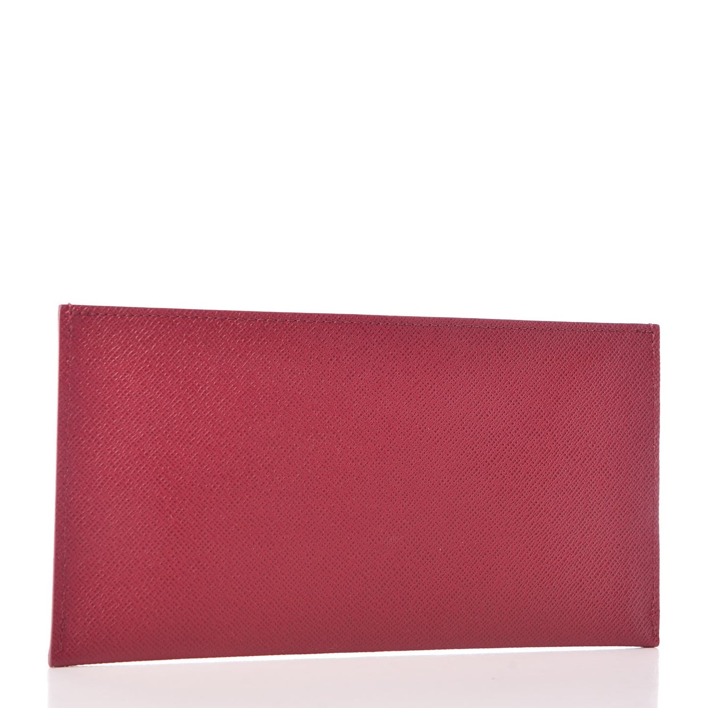 Calfskin Felicie Card Holder Insert Fuchsia