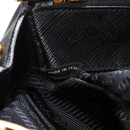 Prada Saffiano Large Galleria Double Zip Tote Black 7 of 8