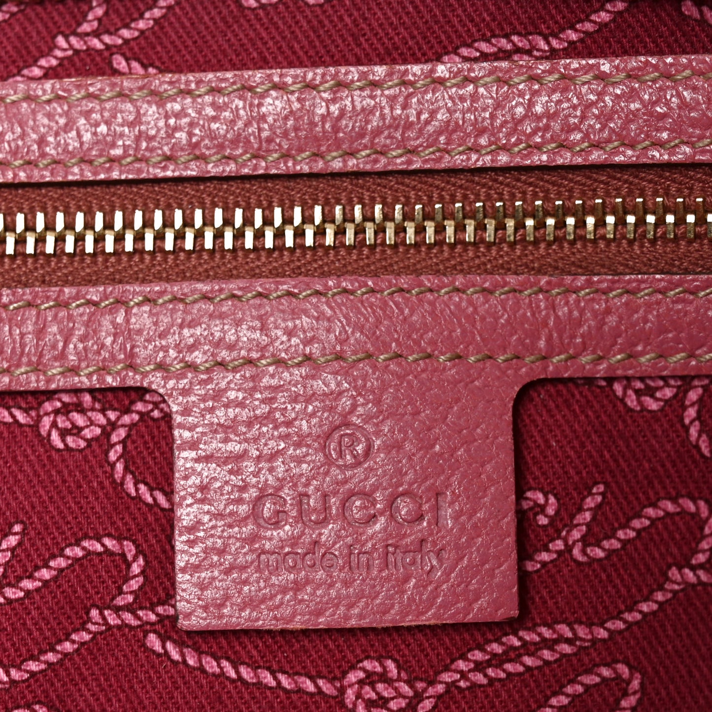 Monogram Small Charmy Boston Pink