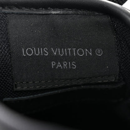 Louis Vuitton Suede Mens LV Trainer Sneakers 7.5 Black 7 of 8