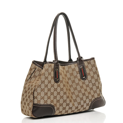 Gucci Monogram Medium Princy Tote Dark Brown 3 of 6