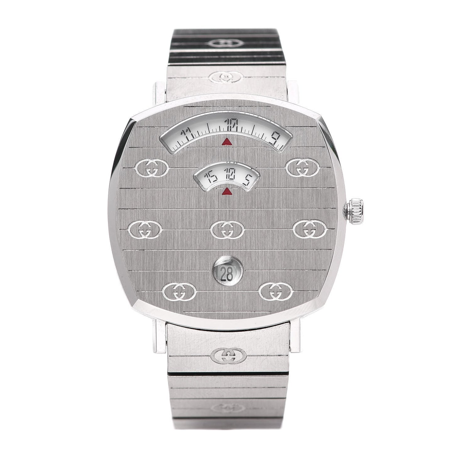 Stainless Steel 35mm Grip Quartz Watch