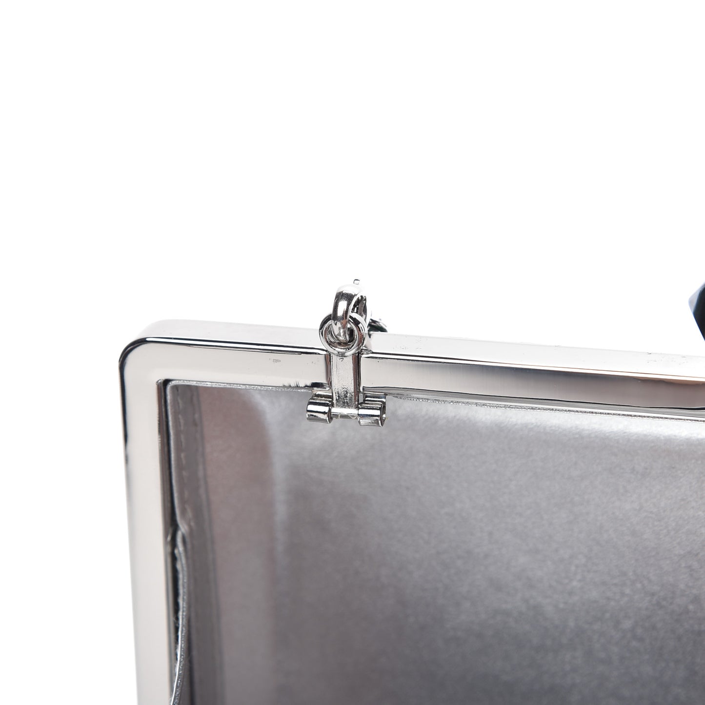 Crocodile Faceted Clutch Emerald
