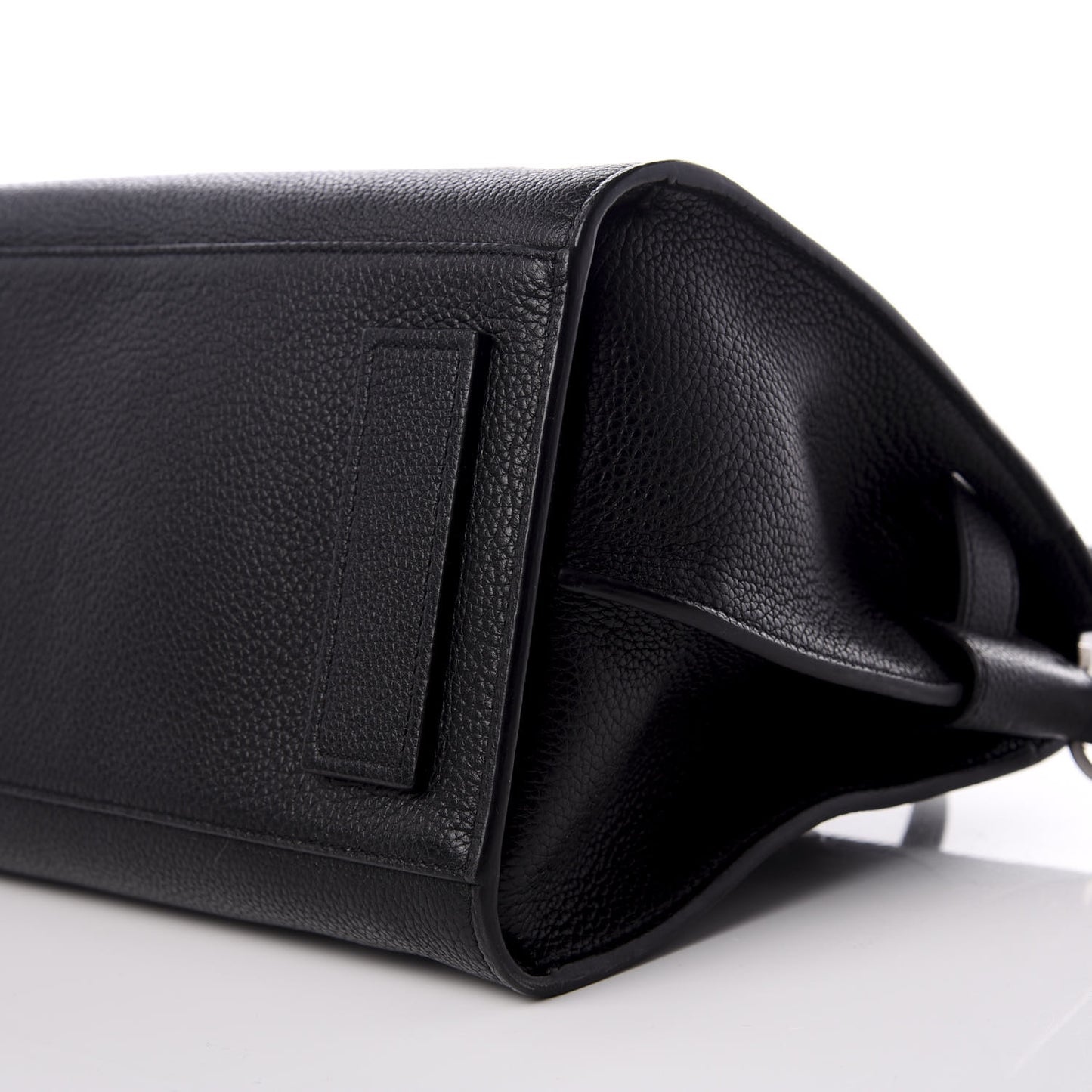 Grained Calfskin Sac De Jour Souple Duffle 36H Asphalt Black
