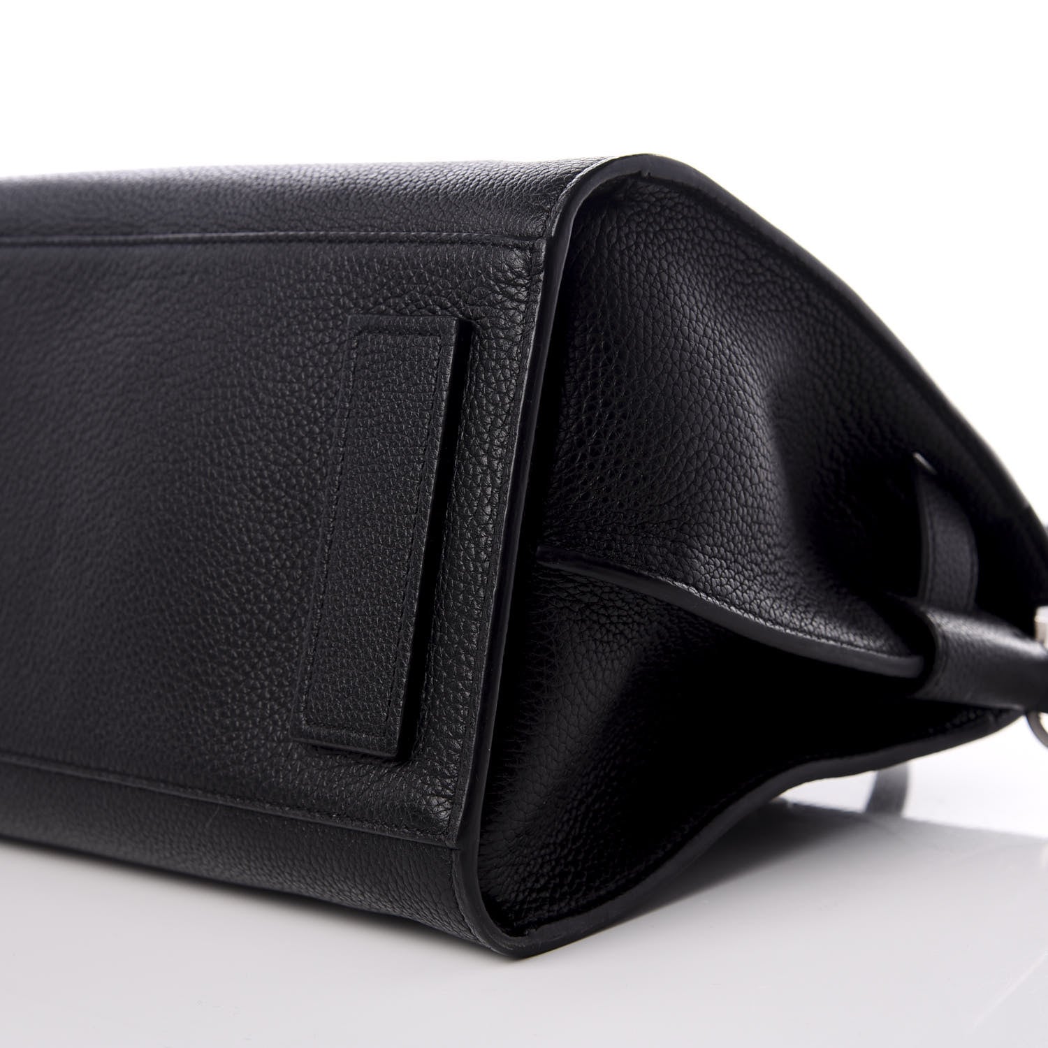 Saint Laurent Grained Calfskin Sac De Jour Souple Duffle 36H Asphalt Black 6 of 8