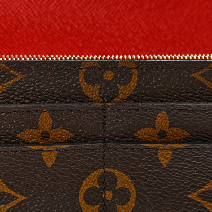 Louis Vuitton Monogram Sarah Wallet NM Coquelicot 7 of 10
