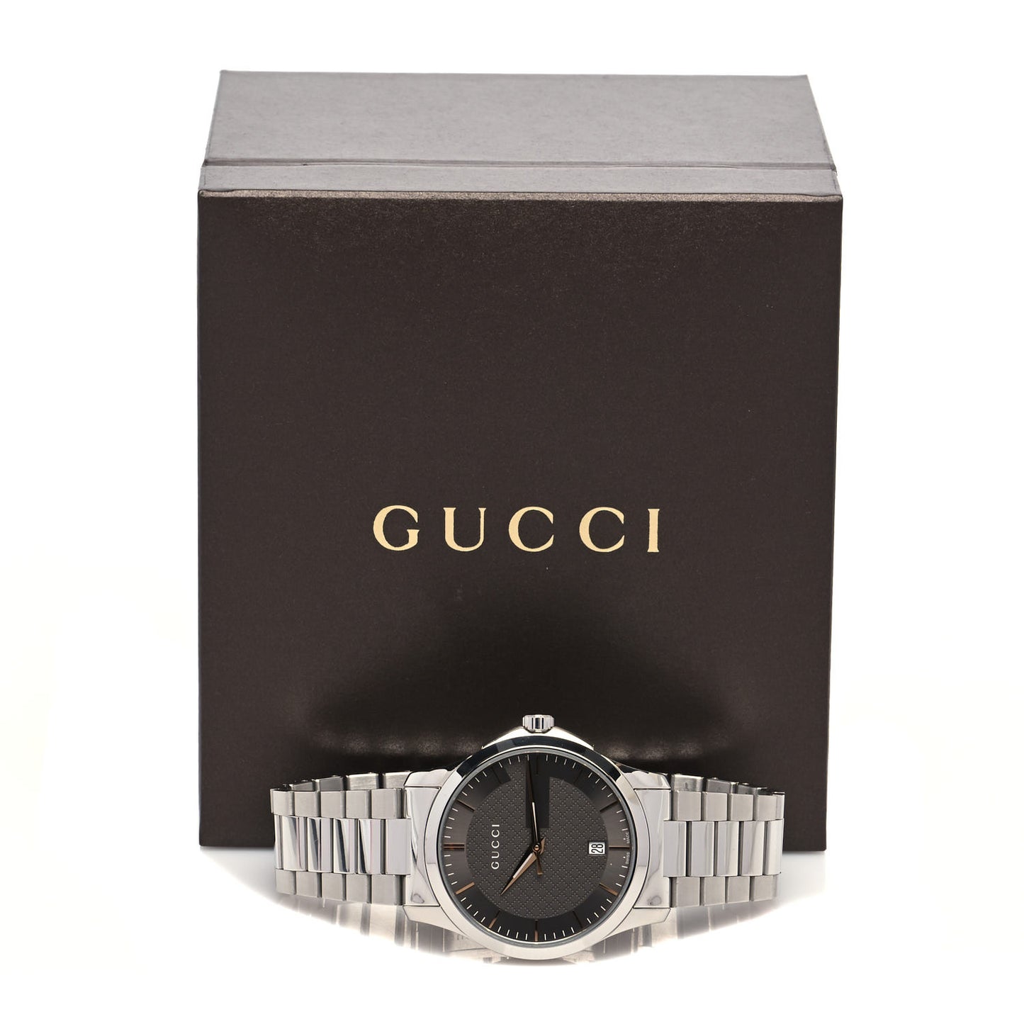 Stainless Steel 38mm G-Timeless Quartz Watch Grey
