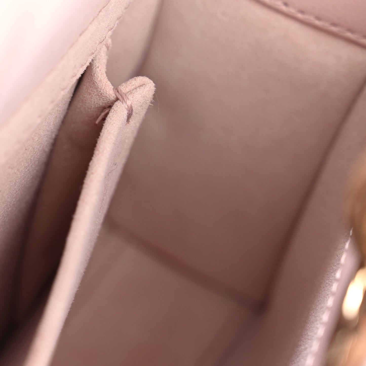 Lambskin Cannage Medium Lady D-Joy Light Pink
