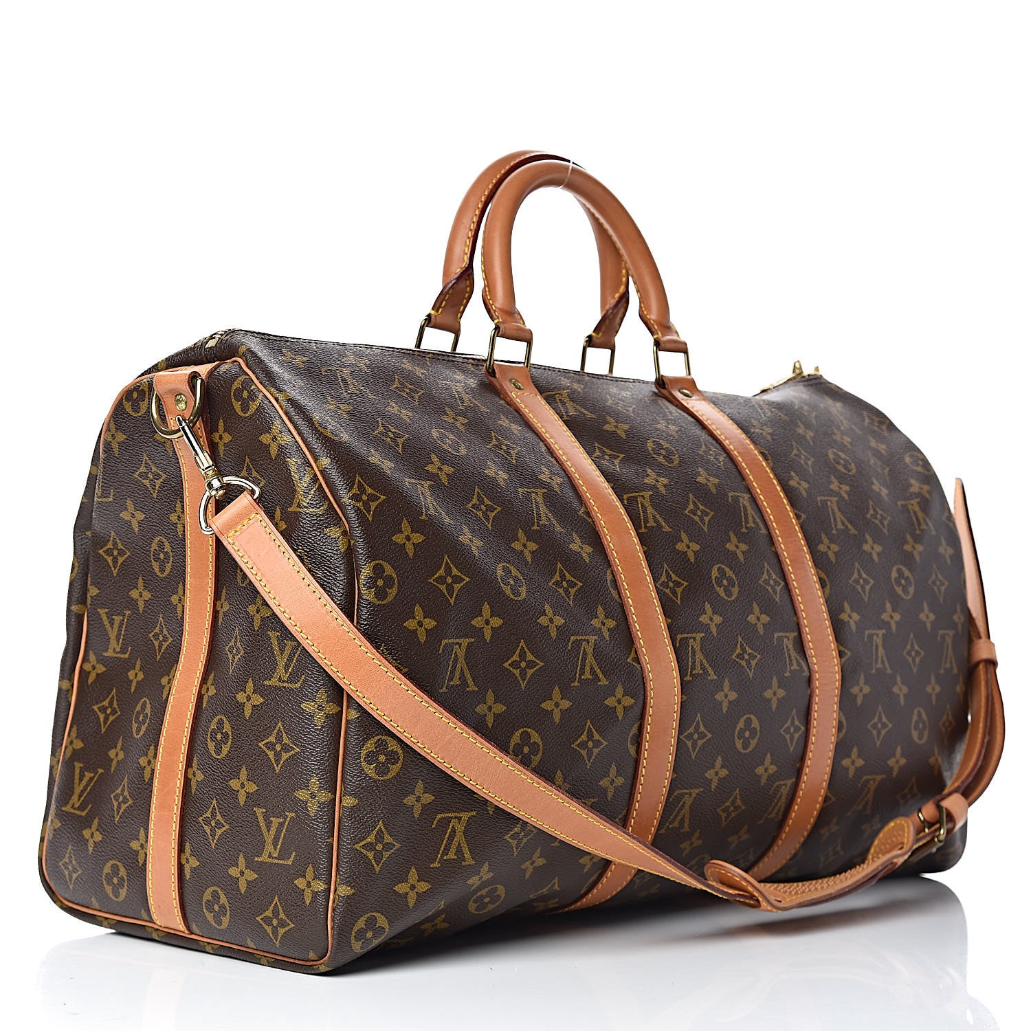 Louis Vuitton Monogram Keepall Bandouliere 50 3 of 12
