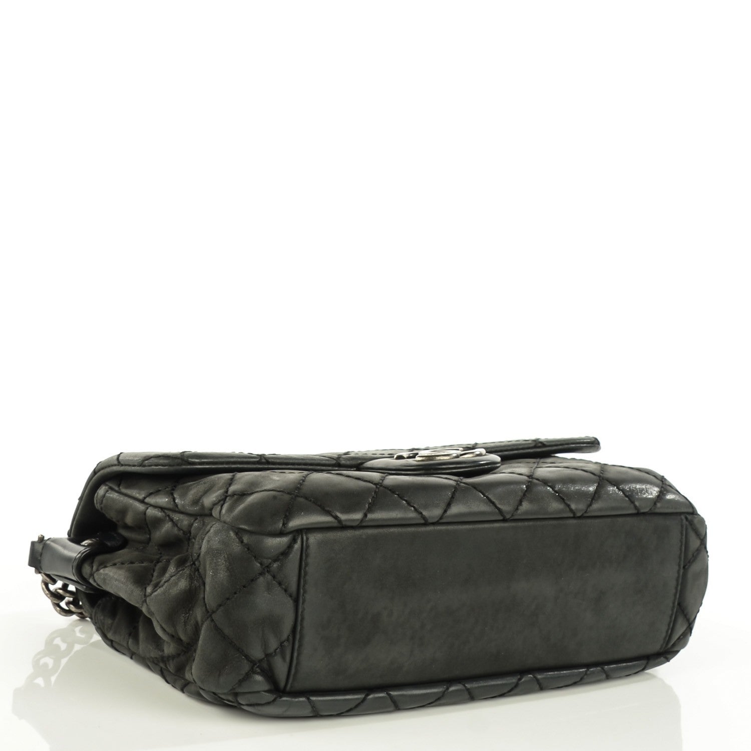 Chanel Iridescent Calfskin Coco Daily Medium Flap Black 4 of 7